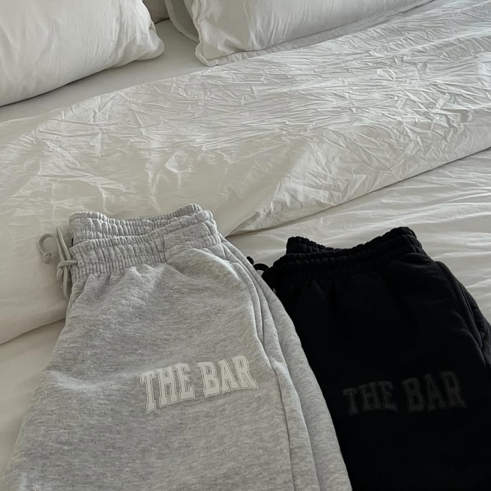 Brand NEW, In The Original Package, Always “SOLD OUT”,Grey, The Bar Sweatpants - Picture 9 of 9